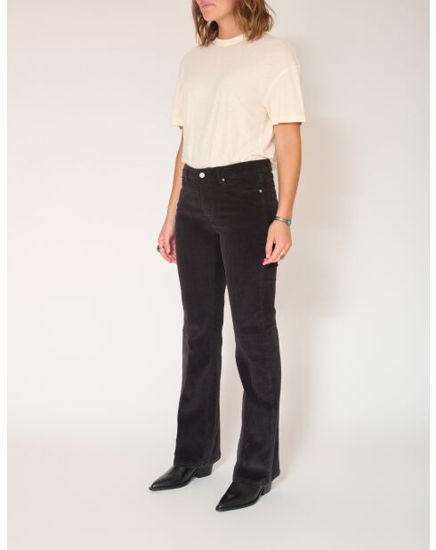 The Harley Soft Corduroy schwarze Baumwolljeans