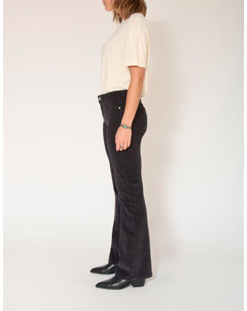 The Harley Soft Corduroy schwarze Baumwolljeans