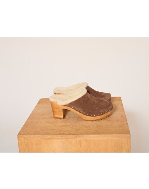 Scarpe North cognac in pelle