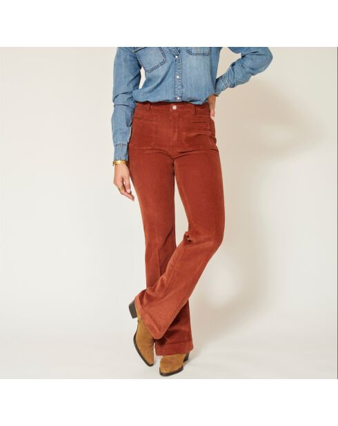Die Diana Corduroy Hose aus Kokosnussbaumwolle