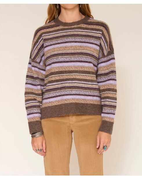 Pull Kyara marron