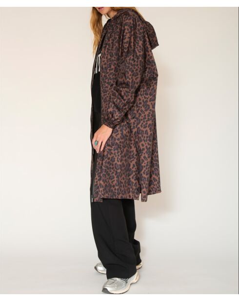 Bruine jas Margot