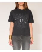 T-shirt van zwart katoen Taurus