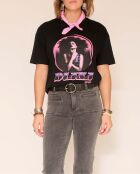 Teresa Diana Ross zwart katoenen T-shirt
