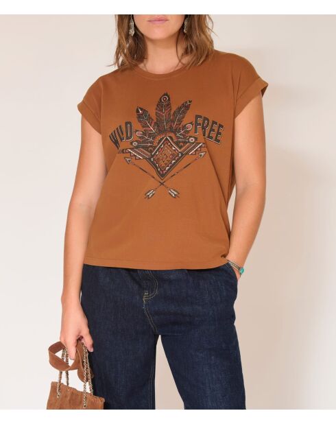 Baumwoll-T-Shirt Tinca Nuts