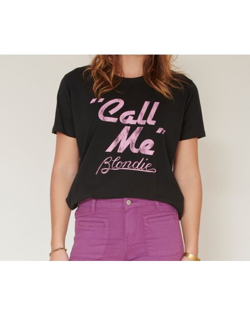 Templeton Blondie zwart katoenen t-shirt