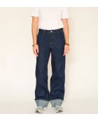 Jean en coton Pesos Osaka bleu