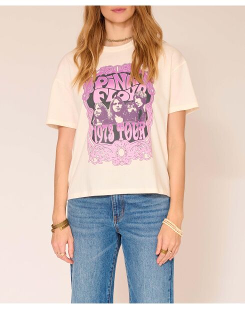 Tamar Pink Floyd T-Shirt aus natürlicher Baumwolle