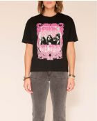 T-shirt en coton Tamar Pink Floyd noir