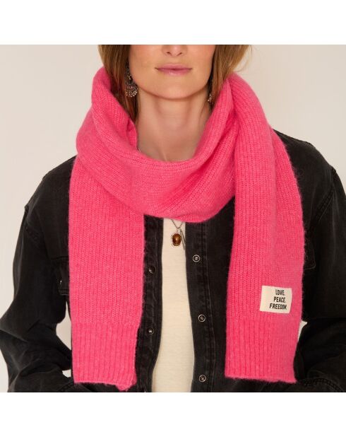 Sciarpa Fedora rosa