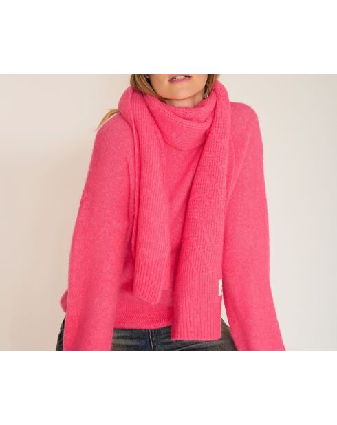 Sciarpa Fedora rosa