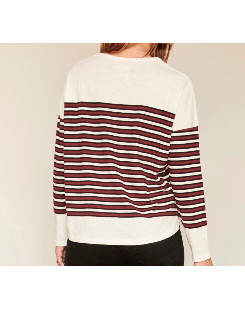 Tiffany-T-Shirt aus Baumwolle mit Kreidemuster