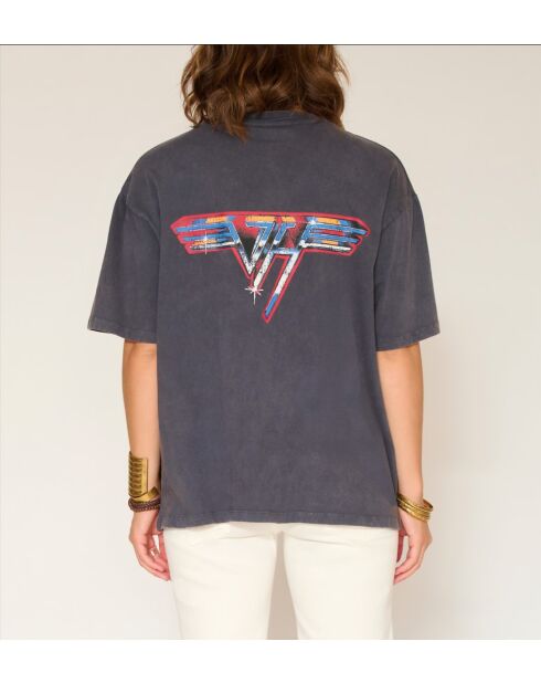 T-shirt en coton Teraso Vanhalen carbone