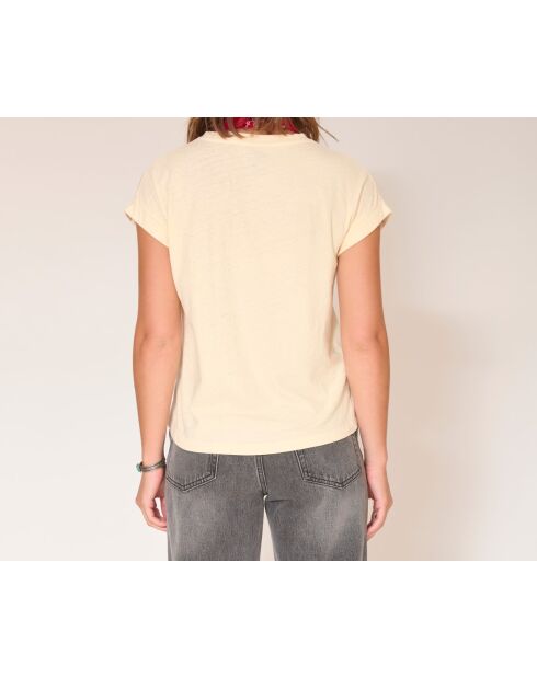 T-shirt in cotone naturale Thamara