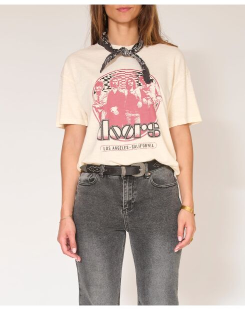 Tulsa Doors T-Shirt aus natürlicher Baumwolle