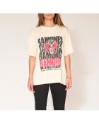 Camiseta de algodón natural Talik Ramones