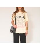 Tammi Nirvana T-Shirt aus natürlicher Baumwolle