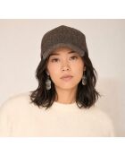 Cappello Elwina in lana nero
