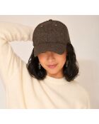 Cappello Elwina in lana nero
