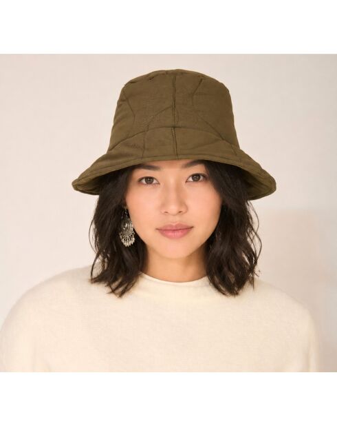 Gorro Eymet de algodón caqui