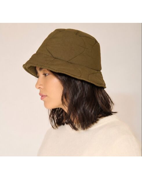 Gorro Eymet de algodón caqui