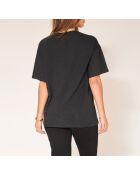 Zwart T-shirt van katoen van Talik Ramones