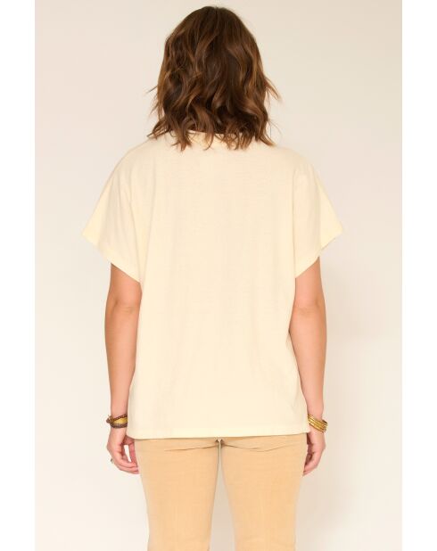 T-shirt Trogir in cotone naturale