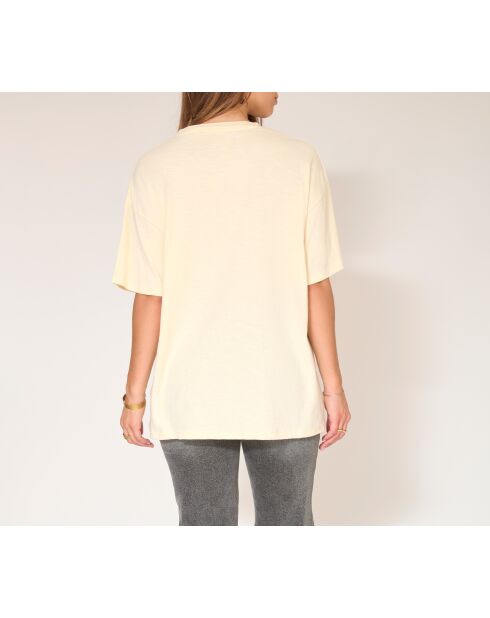 T-shirt en coton Tanabe Blondie naturel