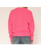 Rosafarbener Karver-Pullover