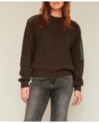Jersey knicker de algodón caqui
