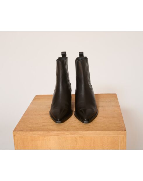 Scarpe Naours in pelle nera