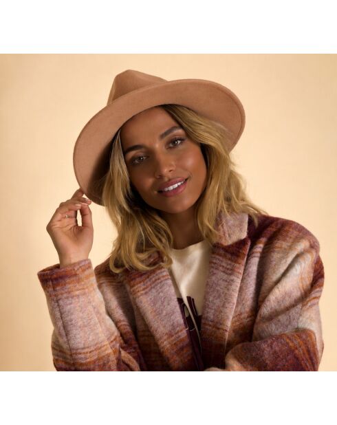 Cappello Bridget in lana beige