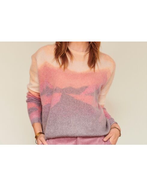 Mehrfarbiger Kheops-Pullover