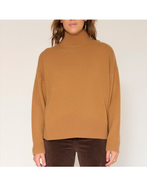 Camel Kodie wollen trui