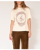 Tijin T-Shirt aus natürlicher Baumwolle