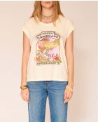 Natürliches Tiki-Baumwoll-T-Shirt