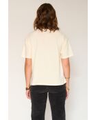 Natürliches Teyorkie-T-Shirt aus Baumwolle