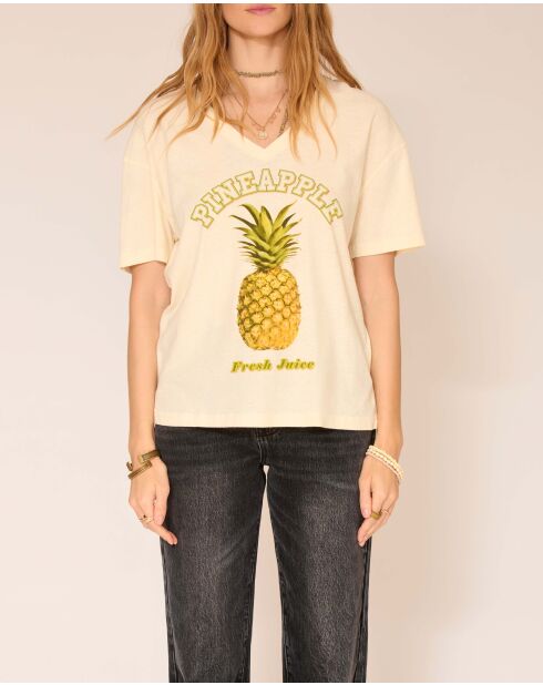 T-shirt Tove in cotone naturale