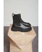 Scarpe Nashville in pelle nera