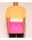 Tadeo Ramones T-Shirt aus Baumwolle mit Tie & Dye