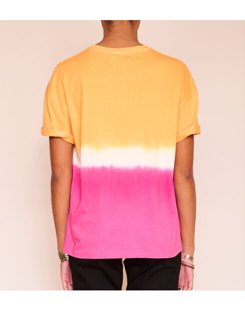 Tadeo Ramones T-Shirt aus Baumwolle mit Tie & Dye