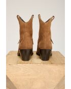 Scarpe Nance in pelle cognac