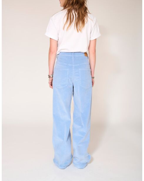 Blaue Baumwollhose Paphos Soft Corduroy VL