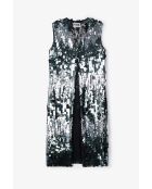 Gilet Lentejuelas humo