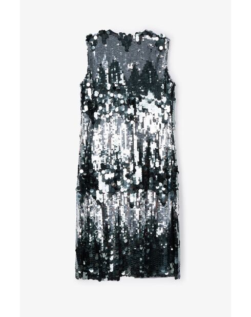 Gilet Lentejuelas humo