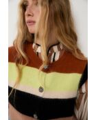 Gilet Nagoya Punto in lana color caramello