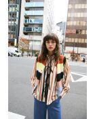Gilet Nagoya Punto in lana color caramello