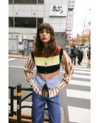 Gilet Nagoya Punto in lana color caramello