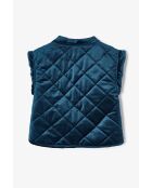 Chaqueta Presillas terciopelo cobalto