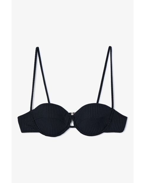 Top Tropez Pique nero